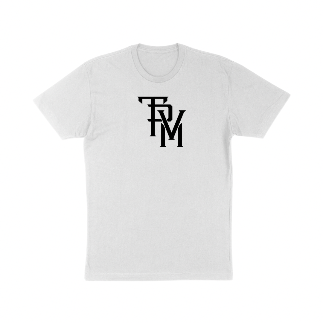 特価格安の通販 Etavirp Logo T-Shirt. (White × Black) - トップス