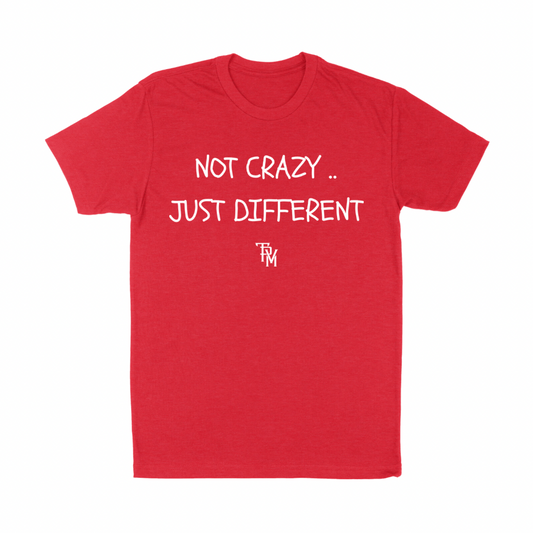 Red Not Crazy Tee