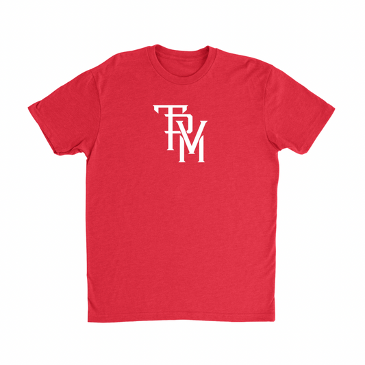 Red TPVM Logo Tee