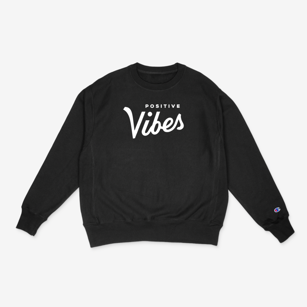 Black PV Champion Crewneck