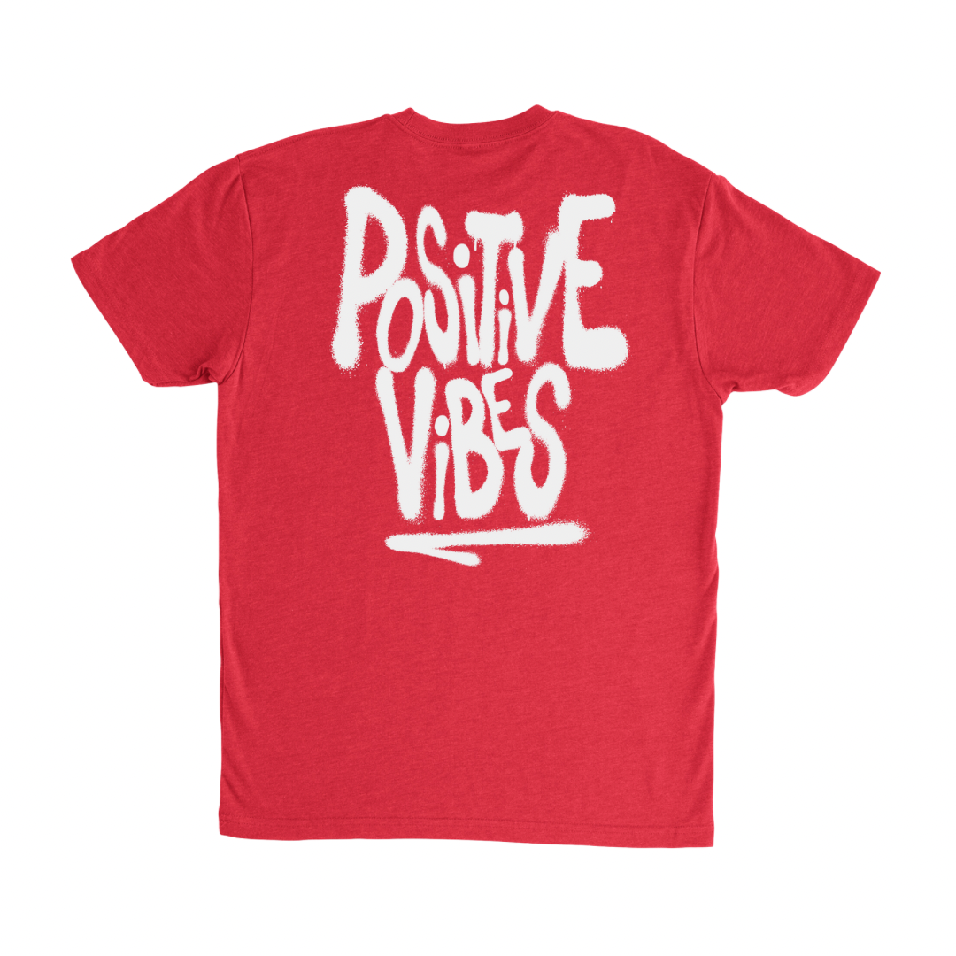 Red PV Spray Paint Tee