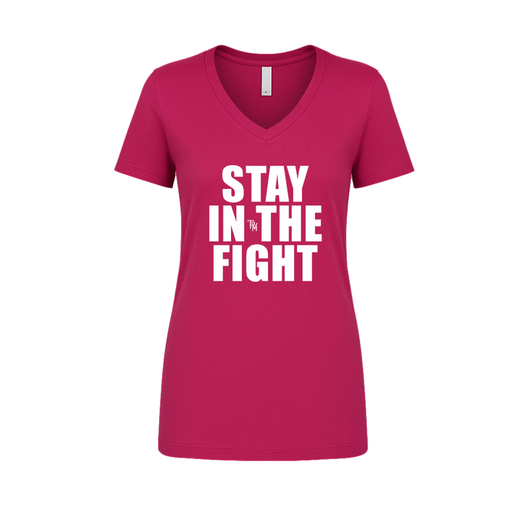 Stay In The Fight V Neck