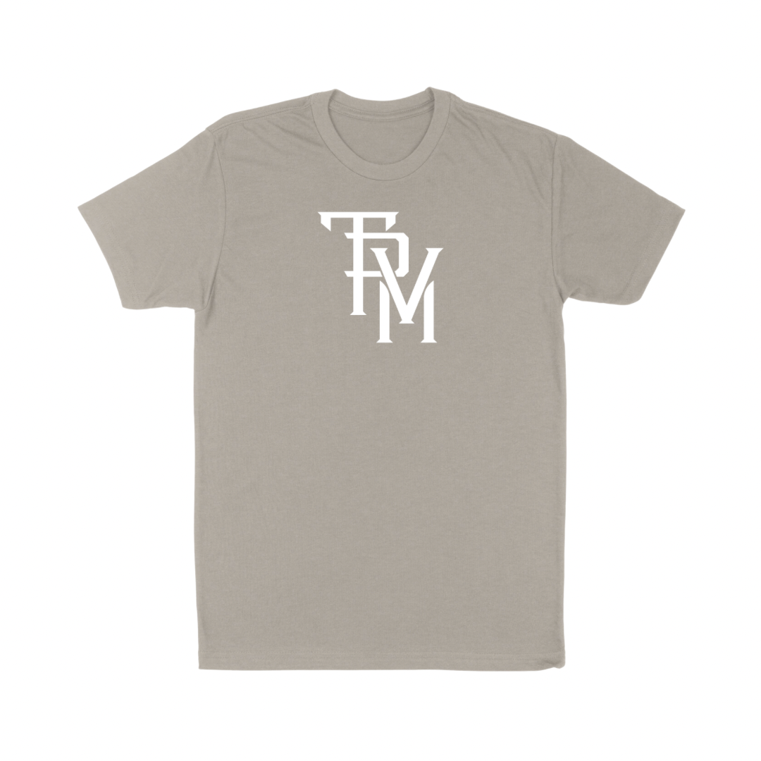 Grey TPVM Logo Tee