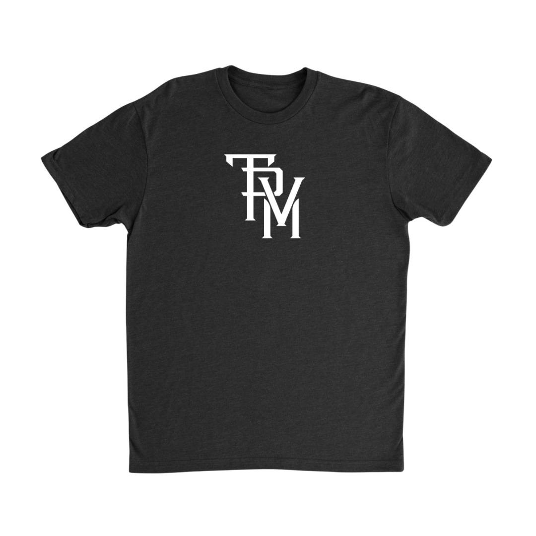 Black TPVM Logo Tee