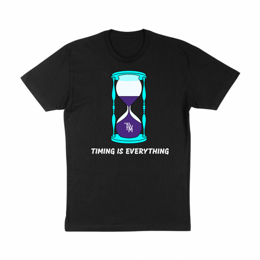 Black Timing is Everything Tee